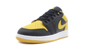 JORDAN BRAND AIR JORDAN 1 LOW GS "MICHAEL JORDAN" BLACK/YELLOW OCHRE/WHITE 1