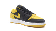 画像をギャラリービューアに読み込む, JORDAN BRAND AIR JORDAN 1 LOW GS &quot;MICHAEL JORDAN&quot; BLACK/YELLOW OCHRE/WHITE 5