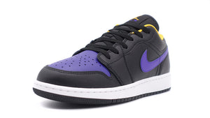 JORDAN BRAND AIR JORDAN 1 LOW GS "MICHAEL JORDAN" BLACK/DARK CONCORD/TAXI 1