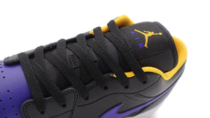 JORDAN BRAND AIR JORDAN 1 LOW GS "MICHAEL JORDAN" BLACK/DARK CONCORD/TAXI 6