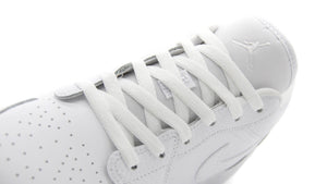 JORDAN BRAND AIR JORDAN 1 LOW GS "MICHAEL JORDAN" WHITE/WHITE/WHITE 6