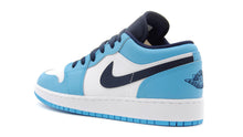 画像をギャラリービューアに読み込む, JORDAN BRAND AIR JORDAN 1 LOW GS &quot;MICHAEL JORDAN&quot; WHITE/DARK POWDER BLUE/OBSIDIAN 2