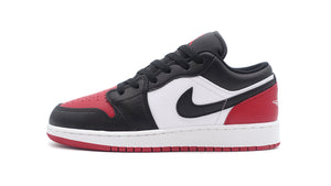 JORDAN BRAND AIR JORDAN 1 LOW GS "MICHAEL JORDAN" WHITE/BLACK/VARSITY RED/WHITE 3