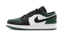 画像をギャラリービューアに読み込む, JORDAN BRAND AIR JORDAN 1 LOW GS &quot;MICHAEL JORDAN&quot; NOBLE GREEN/POLLEN/WHITE 3