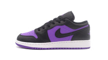 画像をギャラリービューアに読み込む, JORDAN BRAND AIR JORDAN 1 LOW GS &quot;MICHAEL JORDAN&quot; PURPLE VENOM/BLACK/WHITE 3