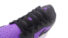 画像をギャラリービューアに読み込む, JORDAN BRAND AIR JORDAN 1 LOW GS &quot;MICHAEL JORDAN&quot; PURPLE VENOM/BLACK/WHITE 6