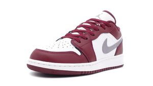 JORDAN BRAND AIR JORDAN 1 LOW GS "MICHAEL JORDAN" CHERRYWOOD RED/CEMENT GREY/WHITE 1