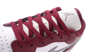 JORDAN BRAND AIR JORDAN 1 LOW GS "MICHAEL JORDAN" CHERRYWOOD RED/CEMENT GREY/WHITE 6