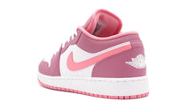 画像をギャラリービューアに読み込む, JORDAN BRAND AIR JORDAN 1 LOW GS &quot;MICHAEL JORDAN&quot; DESERT BERRY/CORAL CHALK/WHITE 2