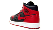 画像をギャラリービューアに読み込む, JORDAN BRAND AIR JORDAN 1 MID &quot;BRED&quot; &quot;MICHAEL JORDAN&quot; BLACK/GYM RED/WHITE 2