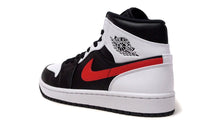画像をギャラリービューアに読み込む, JORDAN BRAND AIR JORDAN 1 MID &quot;MICHAEL JORDAN&quot; BLACK/WHITE/CHILE RED 2