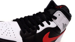 JORDAN BRAND AIR JORDAN 1 MID "MICHAEL JORDAN" BLACK/WHITE/CHILE RED 6