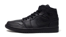 画像をギャラリービューアに読み込む, JORDAN BRAND AIR JORDAN 1 MID &quot;MICHAEL JORDAN&quot; BLACK/BLACK/BLACK 3
