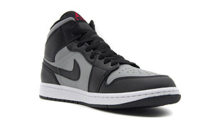 JORDAN BRAND AIR JORDAN 1 MID "SHADOW" "MICHAEL JORDAN" BLACK/GYM RED/PARTICLE GREY/WHITE 5