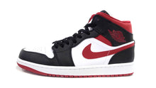 画像をギャラリービューアに読み込む, JORDAN BRAND AIR JORDAN 1 MID &quot;MICHAEL JORDAN&quot; WHITE/GYM RED/BLACK 3
