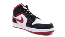 画像をギャラリービューアに読み込む, JORDAN BRAND AIR JORDAN 1 MID &quot;MICHAEL JORDAN&quot; WHITE/GYM RED/BLACK 5