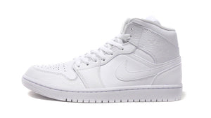 JORDAN BRAND AIR JORDAN 1 MID "TRIPLE WHITE" "MICHAEL JORDAN"　WHITE/WHITE/WHITE 3
