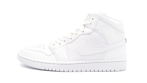 JORDAN BRAND AIR JORDAN 1 MID "MICHAEL JORDAN" WHITE/WHITE/WHITE 3