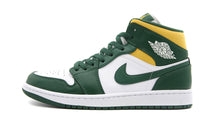 画像をギャラリービューアに読み込む, JORDAN BRAND AIR JORDAN 1 MID &quot;SEATTLE SUPERSONICS&quot; &quot;MICHAEL JORDAN&quot; NOBLE GREEN/POLLEN/WHITE 3