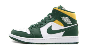 JORDAN BRAND AIR JORDAN 1 MID "SEATTLE SUPERSONICS" "MICHAEL JORDAN" NOBLE GREEN/POLLEN/WHITE 3