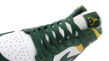 画像をギャラリービューアに読み込む, JORDAN BRAND AIR JORDAN 1 MID &quot;SEATTLE SUPERSONICS&quot; &quot;MICHAEL JORDAN&quot; NOBLE GREEN/POLLEN/WHITE 6