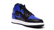 画像をギャラリービューアに読み込む, JORDAN BRAND AIR JORDAN 1 MID GS &quot;HYPER ROYAL&quot; &quot;MICHAEL JORDAN&quot; BLACK/HYPER ROYAL-WHITE 5