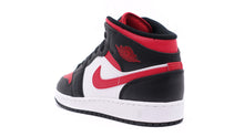 画像をギャラリービューアに読み込む, JORDAN BRAND AIR JORDAN 1 MID GS &quot;MICHAEL JORDAN&quot; BLACK/FIRE RED/WHITE 2