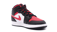 画像をギャラリービューアに読み込む, JORDAN BRAND AIR JORDAN 1 MID GS &quot;MICHAEL JORDAN&quot; BLACK/FIRE RED/WHITE 5
