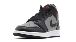 JORDAN BRAND AIR JORDAN 1 MID GS "SHADOW" "MICHAEL JORDAN" BLACK/GYM RED/PARTICLE GREY/WHITE 1