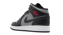 画像をギャラリービューアに読み込む, JORDAN BRAND AIR JORDAN 1 MID GS &quot;SHADOW&quot; &quot;MICHAEL JORDAN&quot; BLACK/GYM RED/PARTICLE GREY/WHITE 2