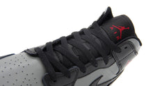画像をギャラリービューアに読み込む, JORDAN BRAND AIR JORDAN 1 MID GS &quot;SHADOW&quot; &quot;MICHAEL JORDAN&quot; BLACK/GYM RED/PARTICLE GREY/WHITE 6