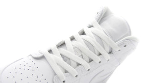 JORDAN BRAND AIR JORDAN 1 MID GS "MICHAEL JORDAN" WHITE/WHITE/WHITE 6