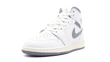 画像をギャラリービューアに読み込む, JORDAN BRAND AIR JORDAN 1 MID GS &quot;MICHAEL JORDAN&quot; WHITE/STEALTH 1