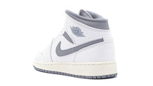 画像をギャラリービューアに読み込む, JORDAN BRAND AIR JORDAN 1 MID GS &quot;MICHAEL JORDAN&quot; WHITE/STEALTH 2