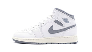 JORDAN BRAND AIR JORDAN 1 MID GS "MICHAEL JORDAN" WHITE/STEALTH 3