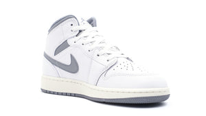 JORDAN BRAND AIR JORDAN 1 MID GS "MICHAEL JORDAN" WHITE/STEALTH 5