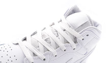 画像をギャラリービューアに読み込む, JORDAN BRAND AIR JORDAN 1 MID GS &quot;TRIPLE WHITE&quot; &quot;MICHAEL JORDAN&quot; WHITE/WHITE/WHITE 6
