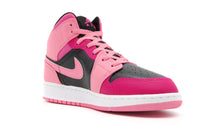 画像をギャラリービューアに読み込む, JORDAN BRAND AIR JORDAN 1 MID GS &quot;CORAL CHALK&quot; &quot;MICHAEL JORDAN&quot; CORAL CHALK/PINKSICLE/RUSH PINK/BLACK 5