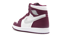 画像をギャラリービューアに読み込む, JORDAN BRAND AIR JORDAN 1 RETRO HIGH OG &quot;BORDEAUX&quot; &quot;MICHAEL JORDAN&quot; BORDEAUX/METALLIC SILVER/WHITE 2