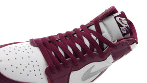 JORDAN BRAND AIR JORDAN 1 RETRO HIGH OG "BORDEAUX" "MICHAEL JORDAN" BORDEAUX/METALLIC SILVER/WHITE 6