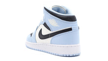 画像をギャラリービューアに読み込む, JORDAN BRAND AIR JORDAN 1 MID GS &quot;MICHAEL JORDAN&quot; ICE BLUE/BLACK/SAIL/WHITE 2