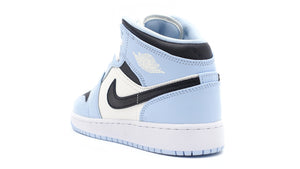 JORDAN BRAND AIR JORDAN 1 MID GS "MICHAEL JORDAN" ICE BLUE/BLACK/SAIL/WHITE 2
