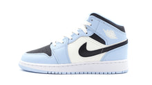 画像をギャラリービューアに読み込む, JORDAN BRAND AIR JORDAN 1 MID GS &quot;MICHAEL JORDAN&quot; ICE BLUE/BLACK/SAIL/WHITE 3