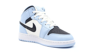 JORDAN BRAND AIR JORDAN 1 MID GS "MICHAEL JORDAN" ICE BLUE/BLACK/SAIL/WHITE 5