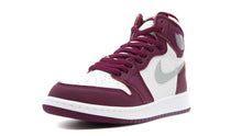 画像をギャラリービューアに読み込む, JORDAN BRAND AIR JORDAN 1 RETRO HIGH OG GS &quot;BORDEAUX&quot; &quot;MICHAEL JORDAN&quot; BORDEAUX/METALLIC SILVER/WHITE 1
