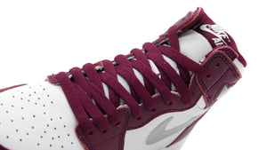 JORDAN BRAND AIR JORDAN 1 RETRO HIGH OG GS "BORDEAUX" "MICHAEL JORDAN" BORDEAUX/METALLIC SILVER/WHITE 6