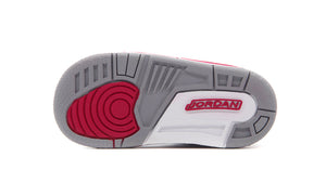 JORDAN BRAND JORDAN 3 RETRO TD "CARDINAL RED" "MICHAEL JORDAN" WHITE/LIGHT CURRY/CARDINAL RED/CEMENT GREY 4
