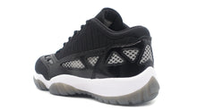 画像をギャラリービューアに読み込む, JORDAN BRAND AIR JORDAN 11 LOW IE &quot;CRAFT&quot; &quot;MICHAEL JORDAN&quot; BLACK/BLACK/WHITE 2