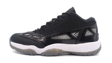 画像をギャラリービューアに読み込む, JORDAN BRAND AIR JORDAN 11 LOW IE &quot;CRAFT&quot; &quot;MICHAEL JORDAN&quot; BLACK/BLACK/WHITE 3