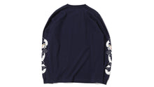 画像をギャラリービューアに読み込む, ASICS SportStyle LONG SLEEVE PRINT TEE &quot;BEAMS x mita sneakers&quot;　NVY/WHT